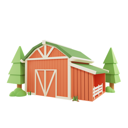 Grange  3D Icon