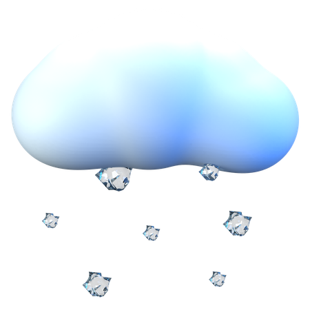 Granizo  3D Icon