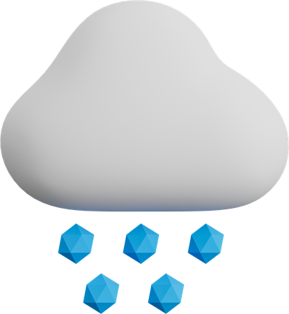 Granizo  3D Icon