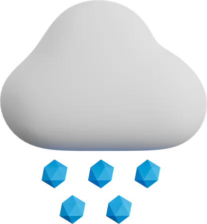 Granizo  3D Icon