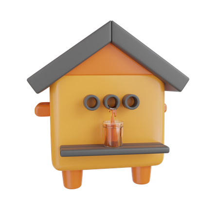 Granja de miel  3D Icon