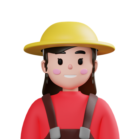 Agricultor  3D Icon