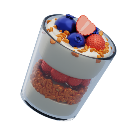 Granola perfecta  3D Icon