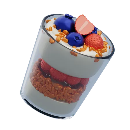 Granola perfecta  3D Icon