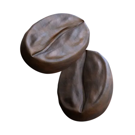 Grãos de café  3D Icon