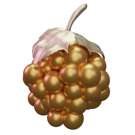 Grape  3D Icon