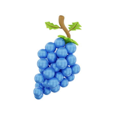 Grape  3D Icon