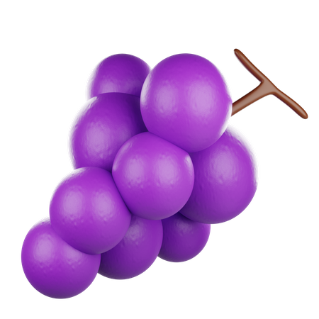 Grape Fruit  3D Icon