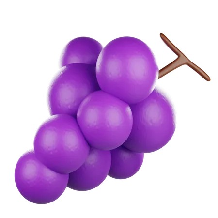 Grape Fruit  3D Icon