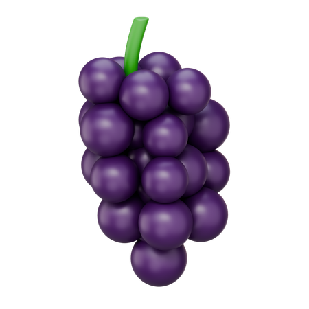 Grape Fruit  3D Icon