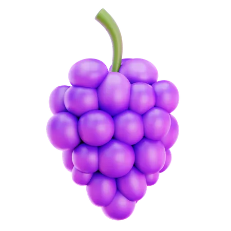 Grape Fruit  3D Icon