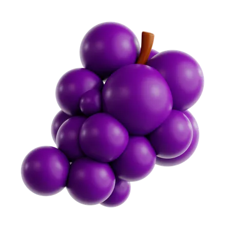 Grape Fruit  3D Icon