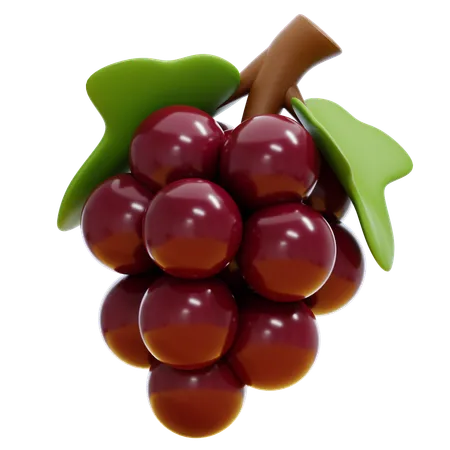 Grape Fruit  3D Icon