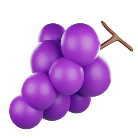 Grape Fruit 3D Icon