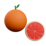 grapefruit 3d logo