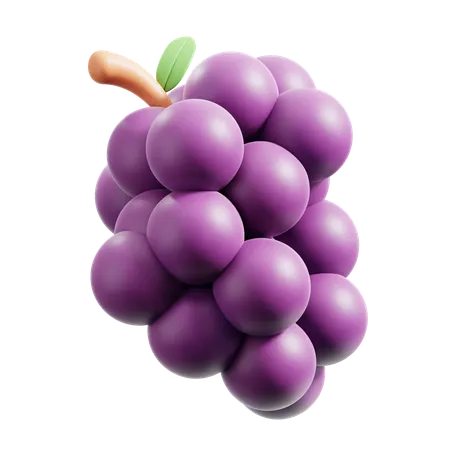 Grapes  3D Icon