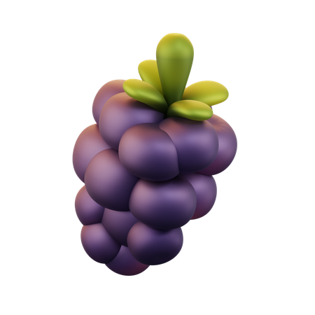 Grapes  3D Icon