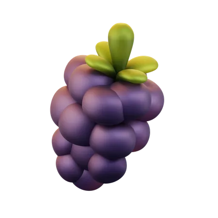 Grapes  3D Icon