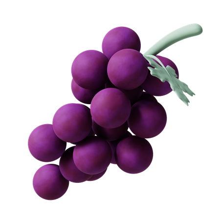 Grapes  3D Icon