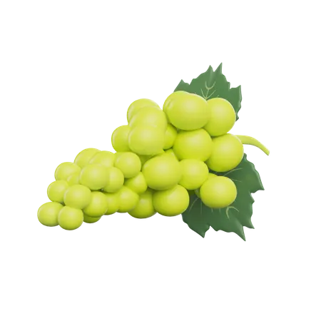 Grapes  3D Icon