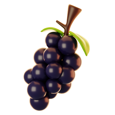 Grapes  3D Icon