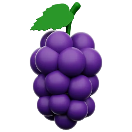 Grapes  3D Icon