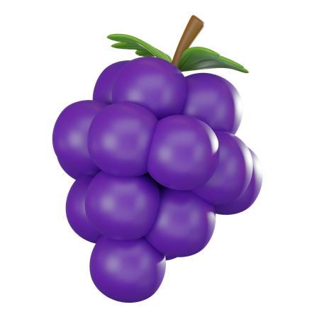 Grapes  3D Icon