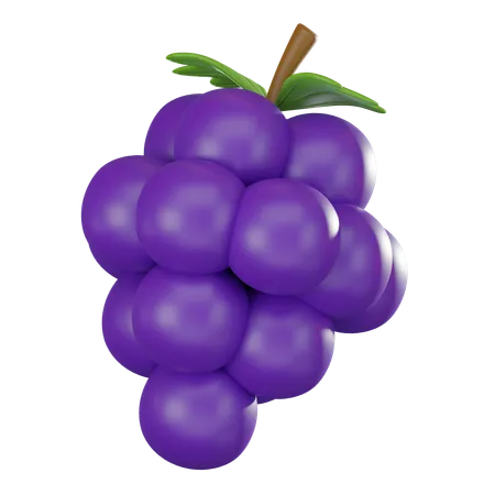 Grapes  3D Icon