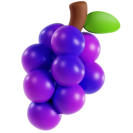 Grapes  3D Icon