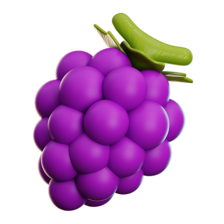 Grapes  3D Icon