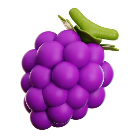 Grapes  3D Icon