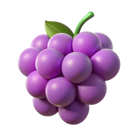 Grapes  3D Icon