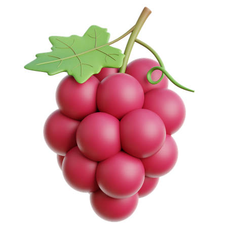 Grapes  3D Icon