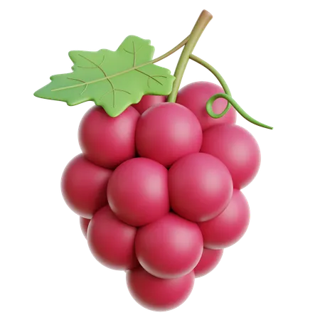 Grapes  3D Icon