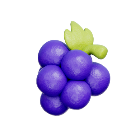 Grapes  3D Icon