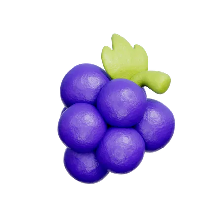 Grapes  3D Icon