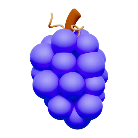 Grapes  3D Icon