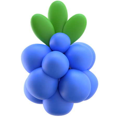 Grapes  3D Icon