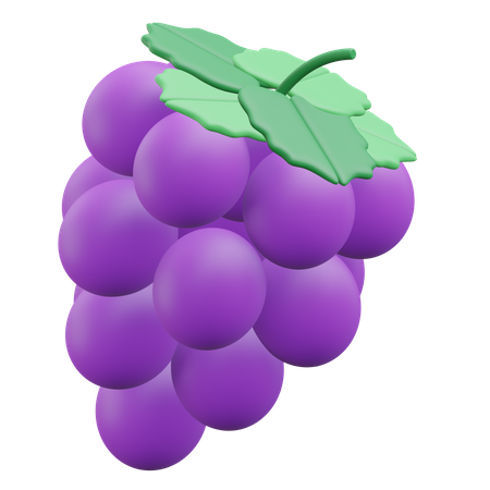 Grapes  3D Icon