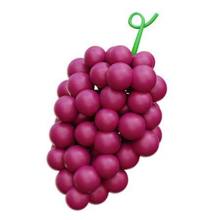 Grapes  3D Icon