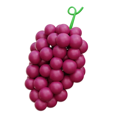 Grapes  3D Icon