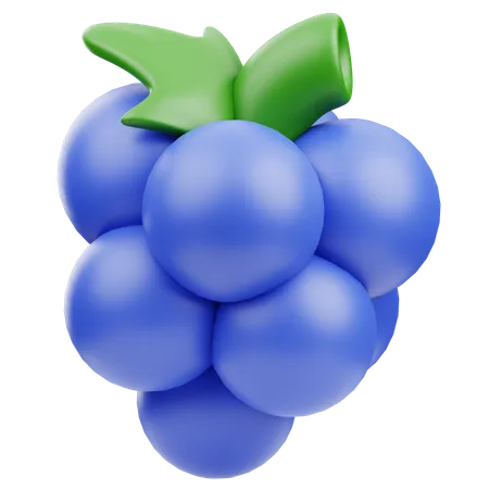 Grapes  3D Icon