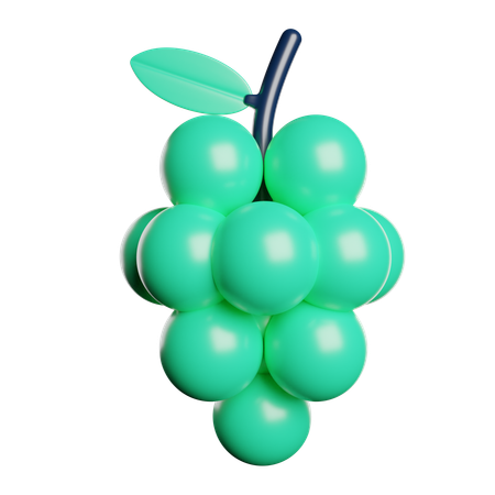 Grapes  3D Icon