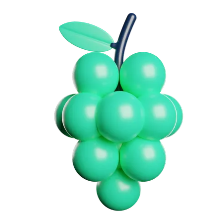 Grapes  3D Icon