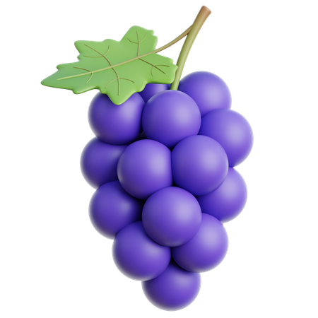 Grapes  3D Icon