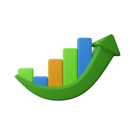 Graph Download This Item Now 3D Icon