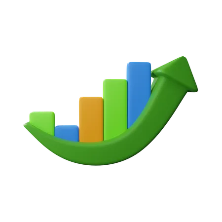 Graph  3D Icon