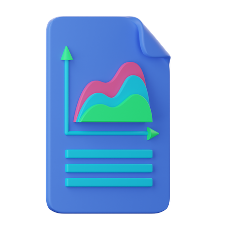 Graph  3D Icon