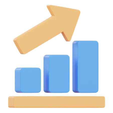 Graph  3D Icon