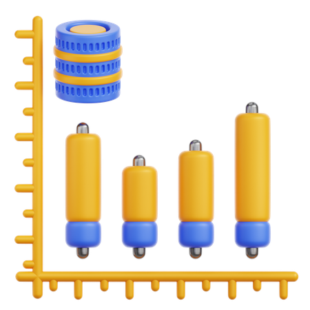 Graph  3D Icon